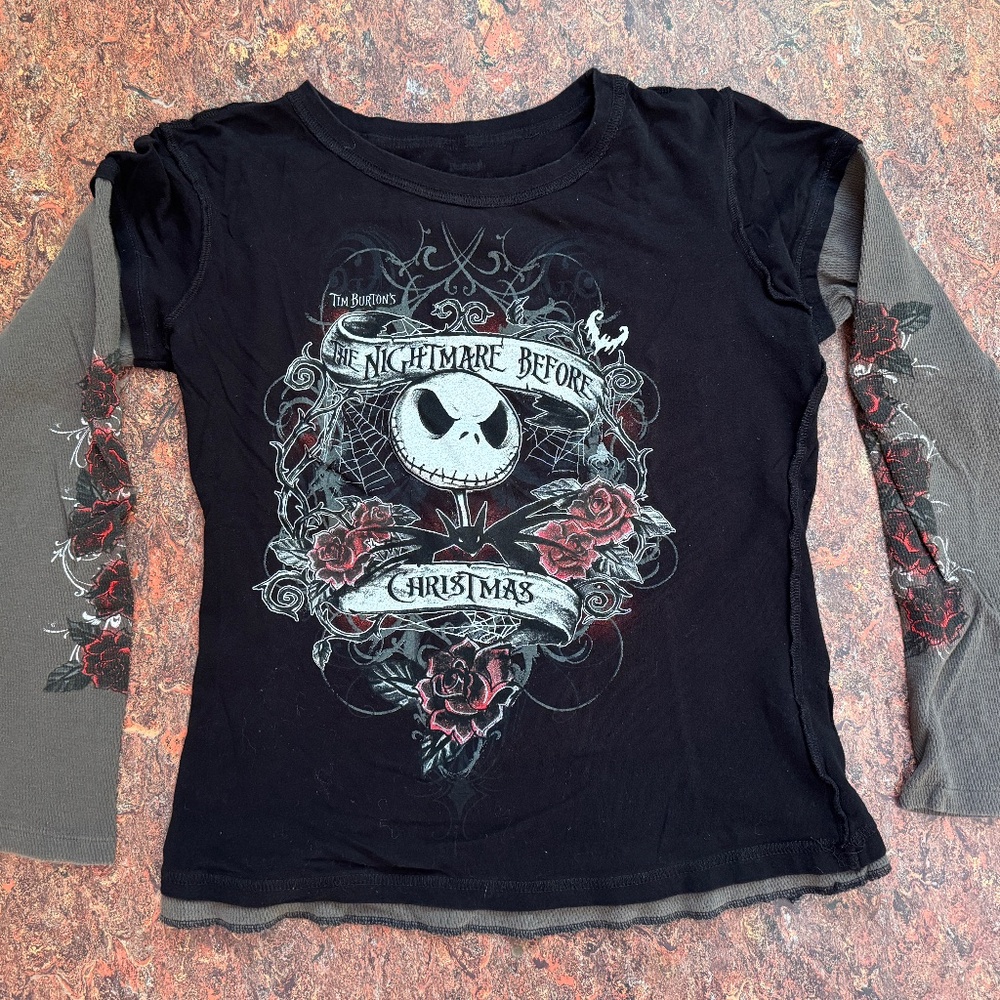 Nightmare Before Christmas Long Sleeve T Shirt